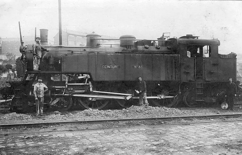 Locomotive n°85 de la Ceinture 