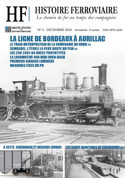 Couverture du n°4 d'Histoire Ferroviaire 