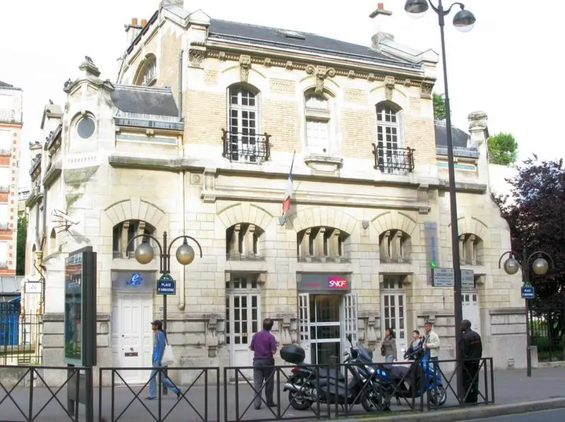 La station Boulainvilliers en 2020 