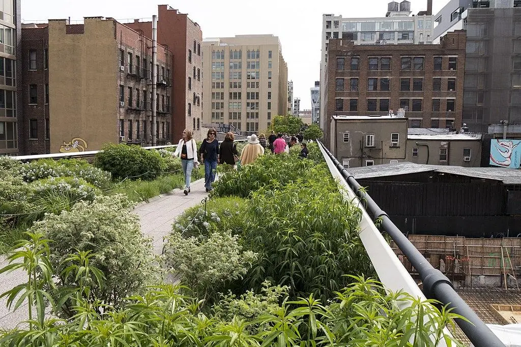 La High Line de New York en 2015 